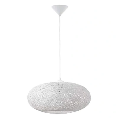 Immagine di Eglo 93373 lampadario, E27. Argento, glühlampe, plastica