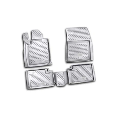 Immagine di Element tappetini in Gomma 3D Premium su Misura Adatti per Jeep Grand Cherokee, MK 4 (IV), 2010 2013, Fuoristrada 5 Porte, Pezzi.