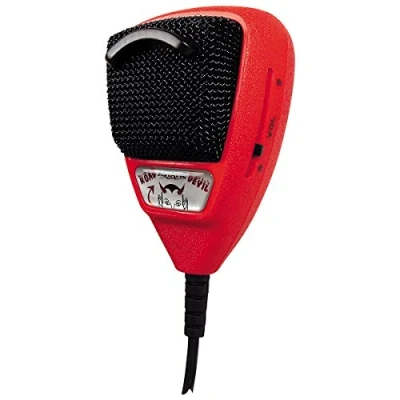 Immagine di Astatic (302 10036 RD104E Road Devil Amplificato 4 Pin CB Microfono, Nero