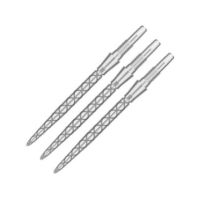 Immagine di Target Darts Swiss Point Storm Diamond Dart Points (Set di 3 Punte) 30mm Argento SP Cambia la Punta del dardo, Accessori per Freccette Professionali