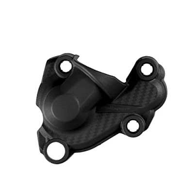 Immagine di POLISPORT 8485200001 Protezione pompa acqua molto resistente all&#039;abrasione e agli urti con guscio rigido compatibile le moto HUSQVARNA, KTM, GAS a colori Nero
