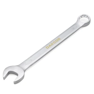 Immagine di DAKCOS Chiave combinata ad anello 18 mm metrica con superficie cromata opaca in CR V