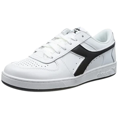 Immagine di Diadora Magic Basket Icona Unisex Sneakers basse, Taglia: 42, White/black Pelle