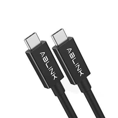 Immagine di Ablink cavo USB4 Compatibile con Thunderbolt 4 2m, 40Gbps 100W ricarica e 8K@30Hz 5K@60Hz Video Dual 4K 4/3...