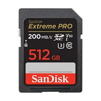Immagine di SanDisk Extreme PRO Scheda SDXC 512 GB Class 10 UHS I antiurto, impermeabile