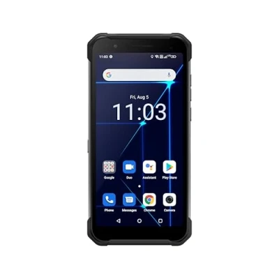 Immagine di Hammer Construction Argent, Rugged Smartphone, IP69 impermeabile, 6000 mAh Batteria, Dual SIM, 16 Mpx, 4G LTE, Android 12, Schermo 6&quot;