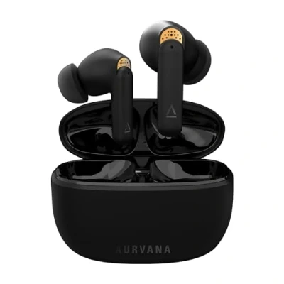 Immagine di Creative Aurvana Ace Cuffie auricolari Bluetooth Nero resistente al sudore, allacqua, Indicatore di carica della batteria, incl. docking station