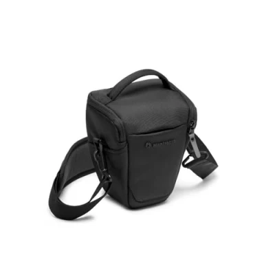 Immagine di Manfrotto Advanced Fondina S III, Custodia Macchina Fotografica per Mirrorless con Obiettivo, Borsa Attacco Treppiede e Copertura Antipioggia, Accessori Fotografia