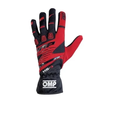 Immagine di OMP ompkk02743e060 X L KS 3 Guanti my2018, Nero/Rosso, XL