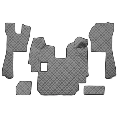 Immagine di F CORE FL11 GRAY Set tappetino Finta pelle anteriore 5 grigio