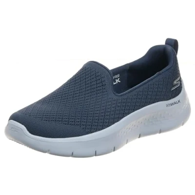 Immagine di Skechers Go Walk Flex Ocean Sunset, Sneaker Donna, Navy Textile/Trim, 39 EU
