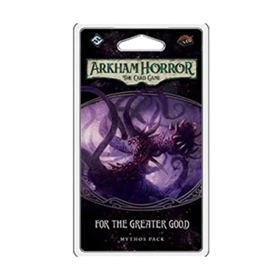 Immagine di Fantasy Flight Games , Arkham Horror the Card Game: Mythos Pack 4.3. For Greater Good Game Ages 14+ 1 to 4 Players 60 120 Minutes Playing Time