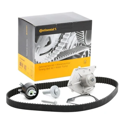 Immagine di CONTITECH CT1035WP3 Pompa Acqua + Kit Cinghia Distribuzione 123 RENAULT: TWINGO 2, CLIO 4, 3, NISSAN: Qashqai / Qashqai+2 I, MICRA 3