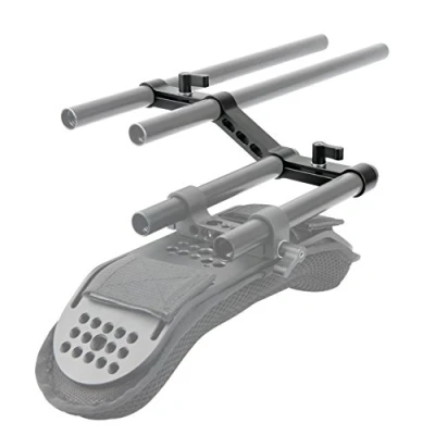 Immagine di NICEYRIG DSLR Spalla Rig15mm Rail Clamp Z shape Railblock per sistema di supporto asta 15mm