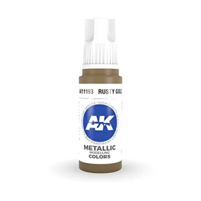 Immagine di AK Interactive 3rd Gen Metallic Rusty Gold 17ml