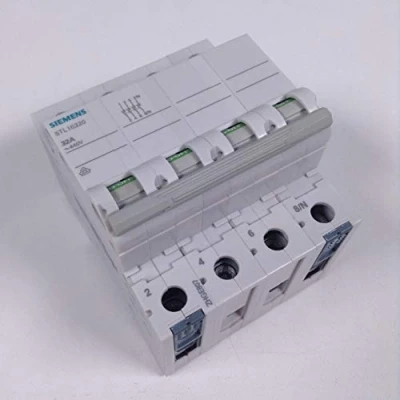 Immagine di Siemens sentron Interruttore 70 mm 400 V 4 moduli 35 mm2 3 poli + neutro 32 A