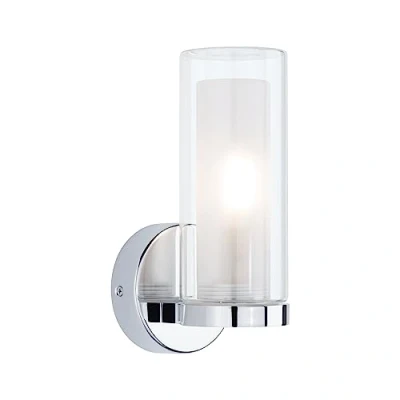 Immagine di Paulmann Luena Lampada LED impermeabile E14 Cromo, Vetro