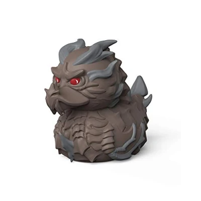Immagine di TUBBZ Action figure di anatra in vinile da collezione Aludin, edizione scatola, prodotto ufficiale Skyrim, videogiochi fantasy