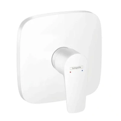 Immagine di hansgrohe Talis E Miscelatore monocomando doccia ad incasso, bianco opaco, 71765700