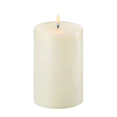 Immagine di Piffany Copenhagen Uyuni Lighting Candela a LED forma di fungo, 10,1 x 15 cm, in vera cera, con timer per 6 ore, nessun pericolo incendio, nessuna fuliggine e odore