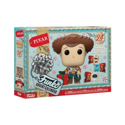 Immagine di Funko Advent Calendar: Pixar 2024 Collection 24 Giorni di Sorprese Mini Figura in Vinile da Colleziones Mystery Box Idea Regalo Natale per Ragazze, Ragazzi e Bambini
