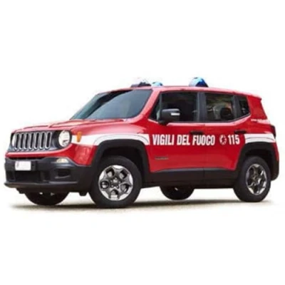 Immagine di Maisto Jeep Renegade Vigili del Fuoco 115 in scala 1:24 Modellino di Auto 31520V