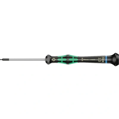 Immagine di Wera 2052 Elettronica e meccanica di precisione Cacciavite a esagono interno Dimensione chiave (metrica): 1.3 mm Lunghezza della lama: 60