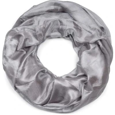 Immagine di styleBREAKER sciarpa a loop da donna leggera e setosa in tinta unita, tubolare estiva monocolore 01017063, colore:Grigio
