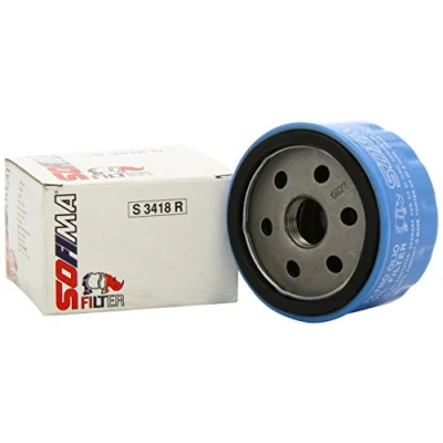 Immagine di SOFIMA S 3418 R Filtro olio M 20 X 1,5 con una valvola blocco arretramento ad avvitamento RENAULT: CLIO 3, 2, SCENIC DACIA: Duster SUV