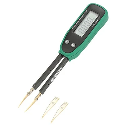 Immagine di Multimetro Digitale, MASTECH MS8910 SMD/ESR/LCR Tester Elettrico Multifunzione 3000 Count Amperometro Voltmetro Ohm di Capacità Resistenza con Spinotti Ricambio