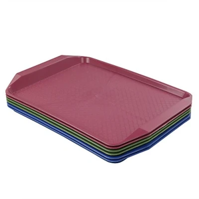 Immagine di Eudokky Vassoio da Portata in Plastica, Colorata, Set di 6