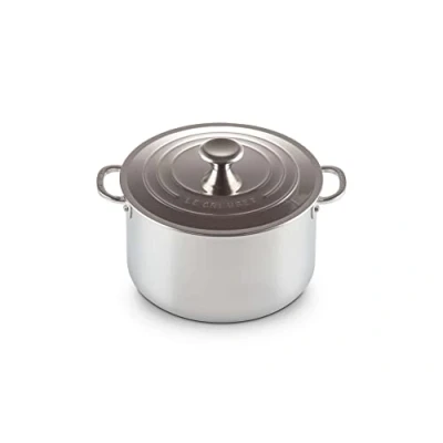 Immagine di Le Creuset Casseruola profonda con coperchio in acciaio inox, diameter 24 cm, Ghisa, 96604824000000