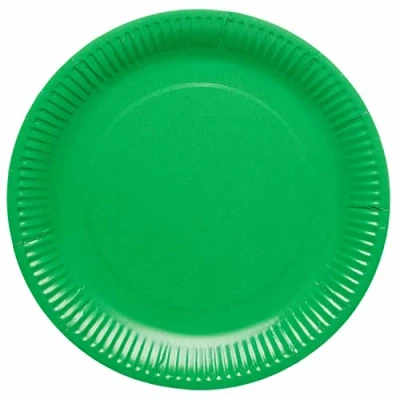 Immagine di amscan Piatti di Carta, Agrifoglio Verde, 9915400 208 66