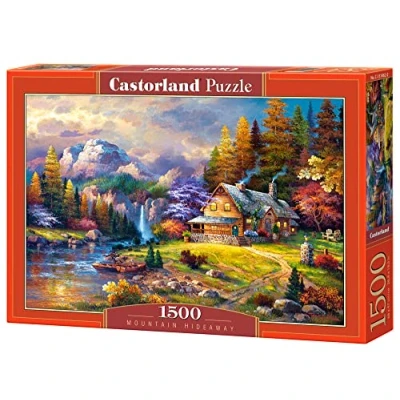 Immagine di Castorland Hobby Puzzle panoramico per rifugio, 1500 pezzi, Multicolore, C 151462 2