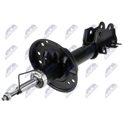 Immagine di NTY A PL 047 Ammortizzatore Assale anteriore Sx pressione del gas doppio tubo tipo McPherson Spina superiore, Collare inferiore