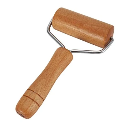 Immagine di Annadue Rullo per Pizza in Legno Pizza, Mini mattarello Pasta Panettiere Rotolo Pasticceria, Noodles Fondente crostata di(Style 2)
