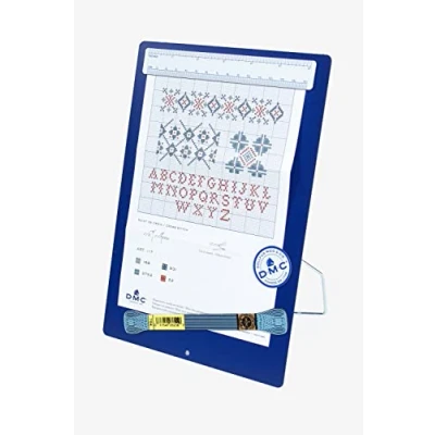 Immagine di DMC Lavagnetta magnetica piccola, permette di leggere facilmente gli schemi molto pratico e utile 18 cm x 26 Accessorio indispensabile
