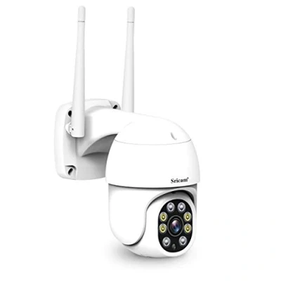 Immagine di OBA SP028 TELECAMERA MOTORIZZATA WIFI AP HOTSPOT WIRELESS INFRAROSSI 2.0 Mp HD IR CUT NVR P2P SD Audio 4 led luminosi *Humanoid Detection *Audio *Visione notturna a colori *IP66 *Pan Tilt
