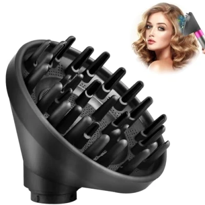 Immagine di Odashen Diffusore Capelli Ricci per Dyson Airwrap HS01 HS03 HS05 Accessori，Diffusore di Onversione da Styler ad Asciugacapelli