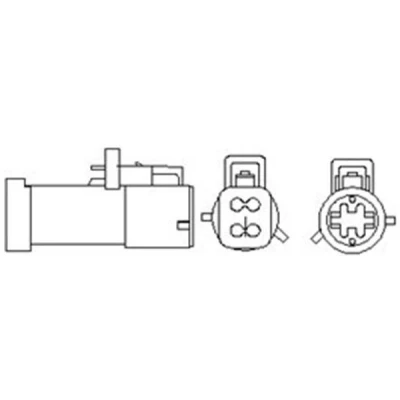 Immagine di MAGNETI MARELLI 466016355117 Sonda lambda riscaldato 4 FORD: Galaxy Mk1 MPV