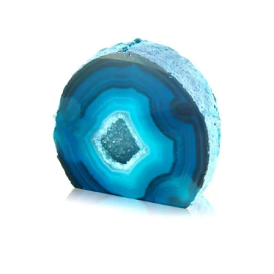 Immagine di Geode in pietra d’agata Green