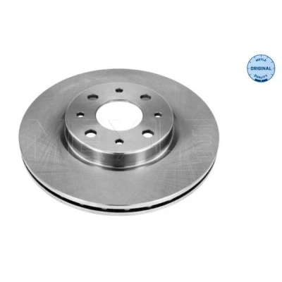 Immagine di MEYLE 215 521 0008 Disco freno Assale anteriore 257,5 20 4 98 ventilato ORIGINAL Quality FIAT: Punto II Hatchback, Grande Hatchback