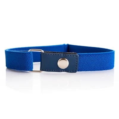 Immagine di Olata Cintura Elastica per Bambini, Regolabile con Chiusura a Scatto 1 6 Anni. Blu Royal