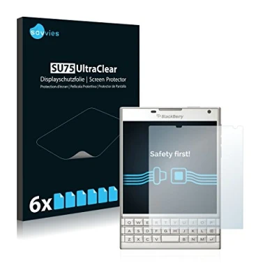 Immagine di savvies (6 Pezzi Pellicola Protettiva per BlackBerry Passport Protezione Schermo Trasparente