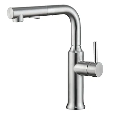 Immagine di CREA Rubinetto Cucina con Doccetta Estraibile, Miscelatore a 2 Modalità, Lavello Docking Magnetico, Monocomando Girevole 360, Acciaio Inox