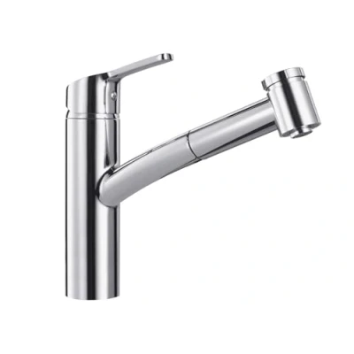 Immagine di Franke Miscelatore Monocomando Lavello con erogatore Estraibile Smart Pull out Spray, 1 Pezzi, 115.0391.482 Chrome