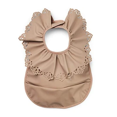 Immagine di Elodie Details Bavaglino Impermeabile per Bimbo e Bimba Design Scandinavo Faded Rose, Rosa