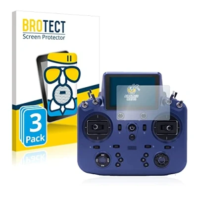 Immagine di brotect Pellicola Vetro Opaca per FrSky Tandem X18 (3 Pezzi) Protezione Schermo [Anti Riflesso, Durezza 9H]