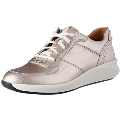 Immagine di Clarks Un Rio Sprint Shoes, Scarpe da Ginnastica Donna, Platinum, 39 EU