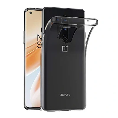 Immagine di AICEK Cover Compatible OnePlus 8 Pro, Pro Silicone Case Molle di TPU Trasparente Sottile Custodia per (6.78 Pollici)